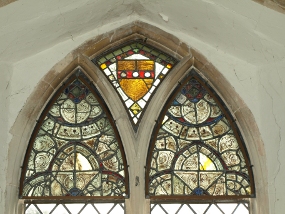 Pettistree window after restoration